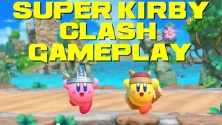 Super Kirby Clash Gameplay