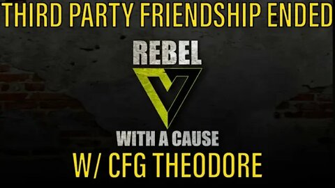 Third Party Friendship Ended w/ Crowdfunded Government