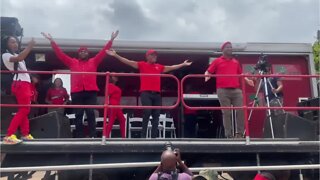 EFF launch: Julius Malema arrives