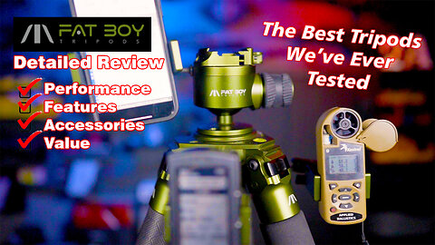 FatBoy Tripods - All Three Models & Ball Head Review - Best Shooting Tripods We've Ever Tested