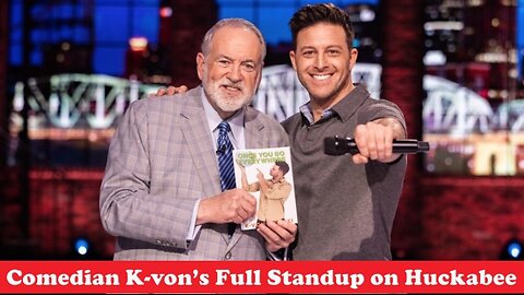 Comedian K-von Gets Standing Ovation on Mike Huckabee Show! (TBN)