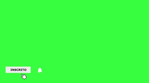 Chroma key botão inscreva-se green screen