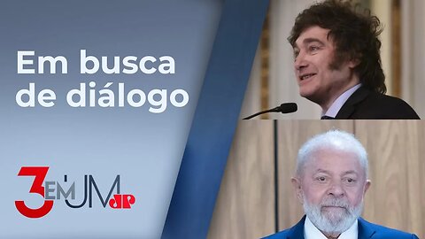 Eleito na Argentina, Javier Milei envia carta a Lula e fala em “construção de laços”