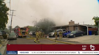 Two people injured, 4 displaced after fire in Ronaldo neighborhood