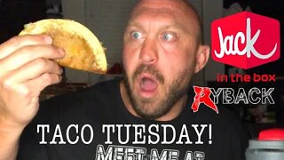 Jack In The Box Taco Tuesday Food Review Ryback TV