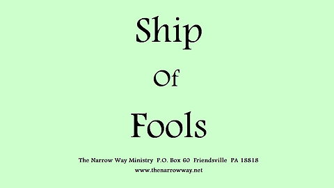 Ship Of Fools