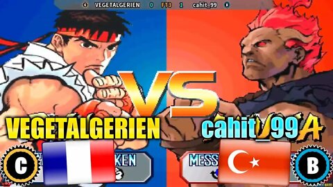 Street Fighter III 2nd Impact: Giant Attack (VEGETALGERIEN Vs. cahit_99) [France Vs. Turkey]