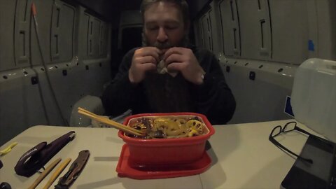 Self Cooking Sichuan Hot Pot in the Sprinter Van