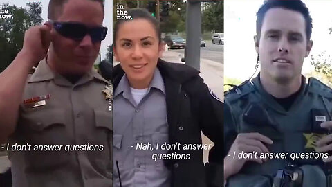 4 Simple Words That Make Police Go Away: "I Don't Answer Questions." 🚫🗣️💬👮=🐷