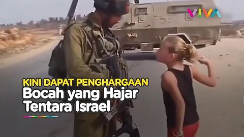 Kisah Bocah Perempuan Palestina Pemberani Pukul Tentara Israel