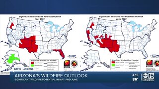 Experts say Arizona wildfire risk is high in coming months