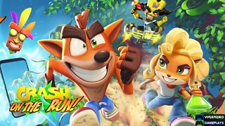 JOGUEI O CRASH DE CELULAR, E ACHEI MUITO DIVERTIDO! | Crash Bandicoot: On The Run!