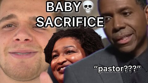 Pastor Sacrificing Babies And Promoting Stacey Abrams?