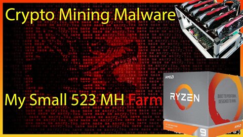 Crypto Mining Malware l My Crypto Mining Mini Farm