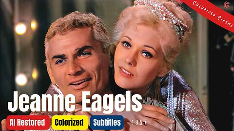 Jeanne Eagels 1957: Colorized Biography | Kim Novak, Jeff Chandler | Life Story | Subtitles