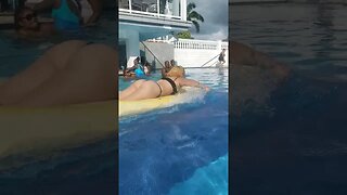 Exciting Water Activity in the Pool By Riu #shortsfeed #shortsvideo #jamaica #shortviral #shorts #fy