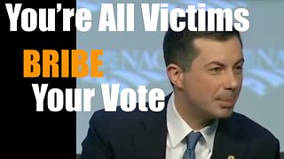 Pete Buttigieg Preaches Victimhood, Racist Policies + Promises Bribes