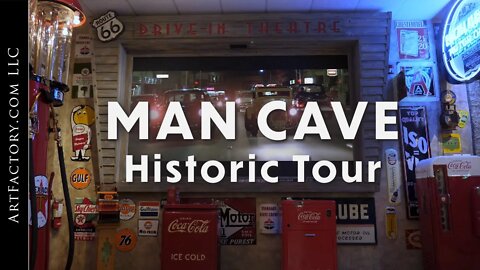 Bringing American History Back to Life - Tour Art Factory's Man Cave