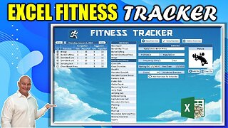 How To Build Your Own Excel Application - Step By Step From Scratch [+FREE Fitness Tracker Download]