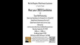 Moose Lodge - Meet Your 2023 Political Candidates _ part 1