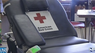 Red Cross reporting a "blood emergency"