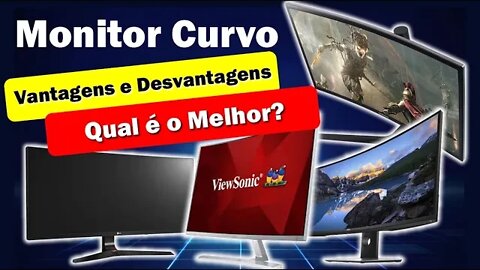 Qual o Melhor Monitor Curvo? Samsung, ViewSonic, UltraSharp Dell ou LG?