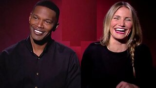 CAMERON DIAZ Can't stop laughing about How MUCH JAMIE FOXX LOVES being famous...