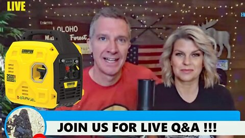 LIVE CHAT: New Champion DUAL FUEL Generator, Severe Weather, & Chihuahua Crisis!