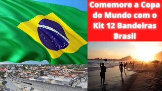 Kit 12 Bandeiras do Brasil Audio e descrição possue mais informações online video cutter com