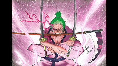Zoro Uses Three sword style first time