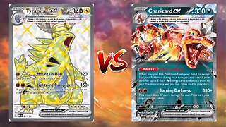 Pokemon TCG Live Tyranitar EX Slowbro VS Charizard EX AGAIN!!