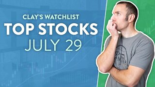 Top 10 Stocks For July 29, 2022 ( $ATHX, $GOVX, $TBLT, $PLUG, $AMC, and more! )
