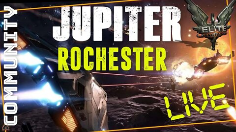 Elite Dangerous Jupiter Rochester CG Missions - Live