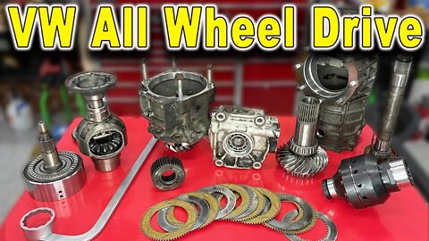 How Haldex (AWD) All Wheel Drive Works ~ Teardown and inspection