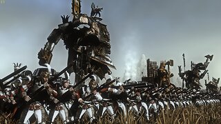 World War Warhammer | The Empire Vs Dwarfs | Huge Cinematic Battle