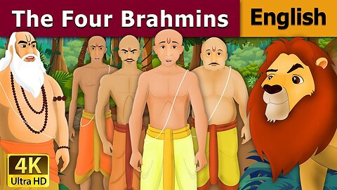 Four Brahmins in English | Stories for Teenagers | @kidsfun
