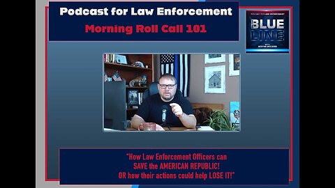 How Law Enforcement Officers can SAVE the REPUBLIC! OR how their actions could LOSE IT | MRC 101