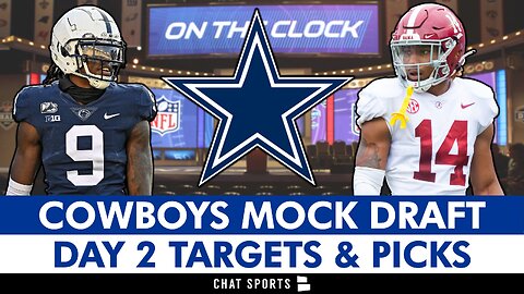 Dallas Cowboys Mock Draft & Draft Targets For Day 2