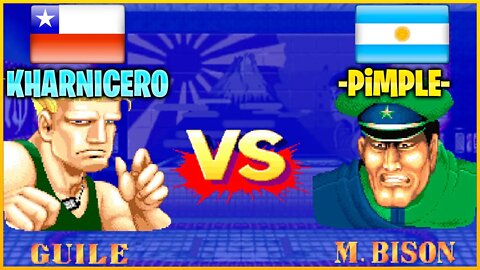 Street Fighter II': Champion Edition (KHARNICERO Vs. -PiMPLE-) [Chile Vs. Argentina]