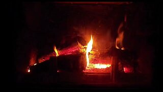 Escape the Chaos: Find Serenity with Relaxing Fireplace and Nostalgic Music