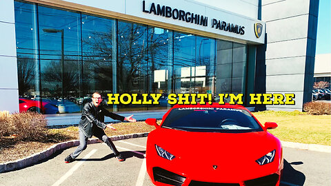I ARRIVED AT Lamborghini Paramus!!!