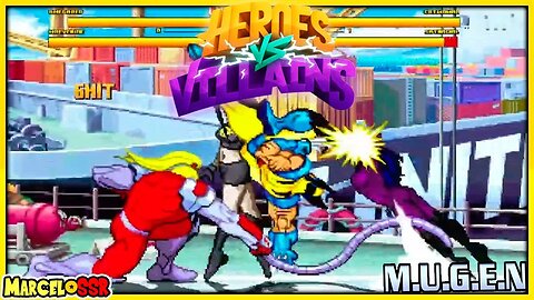 Omega Red & Wolverine Vs. Cat Woman & Satan Girl - Heroes X Villains M.U.G.E.N