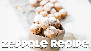 Zeppole Recipe // The Most Delicious Italian Donuts Ever