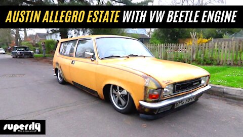 Retro Car: Austin Allegro estate with VW Beetle Engine
