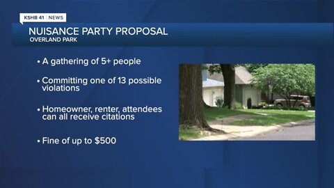 Overland Park council to consider nuisance party regulation aimed at short term rentals