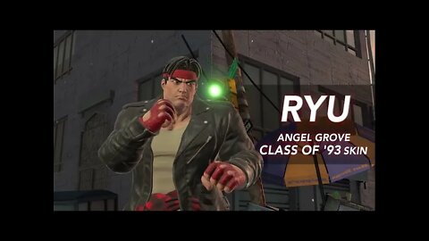 Power Rangers: Battle for the Grid - Ryu, Crimson Hawk Ranger (Angel Grove Class of 93 Skin)