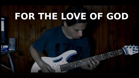 Steve Vai - For the Love Of God (Guitar Cover ibanez jem jr)