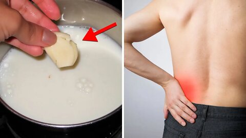 Get Rid of Sciatica Forever With This Milk and Garlic Remedy