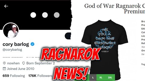 God of War Ragnarok News Roundup - Cory Barlog Returns + Merchandise On Sale?