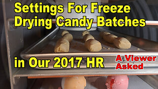 Settings For Doing Candy 2017 Machine